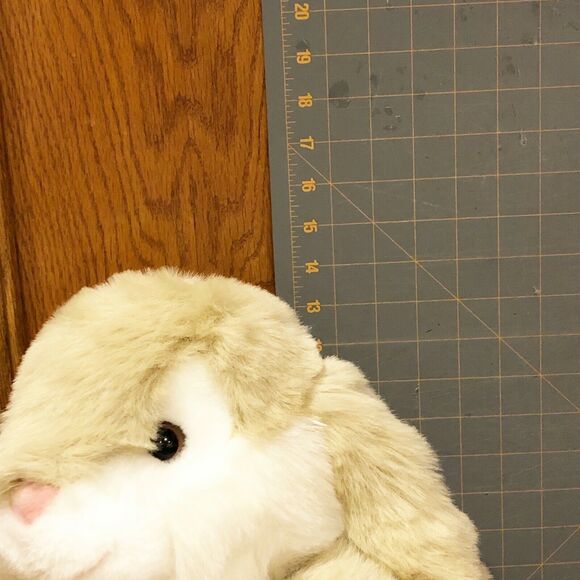 1988 Vintage Chrisha Playful Plush Easter Bunny Rabbit Big Ears 13" Clean!! - Picture 8 of 9